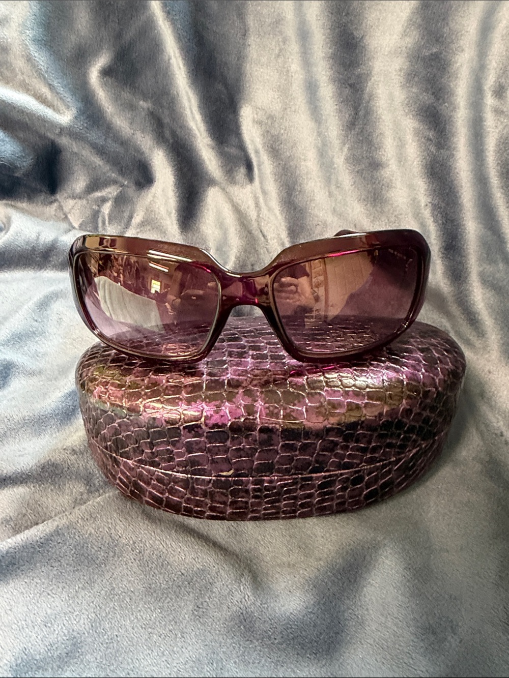 Emilio Pucci Purple Oversized Women's Sunglasses